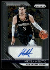 2018-19 Panini Prizm #S-NMT Nikola Mirotic Signatures