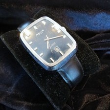 Rennis Geneve Vintage 1950's Swiss Men's Watch. Restored