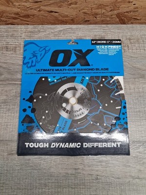 12in OX Ultimate Multi Cut Diamond Blade Concrete And Asphalt