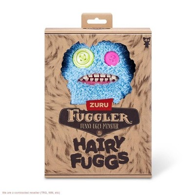Fuggler 9'' Hairy Fuggs Sasquoosh Tuft Blue Stuffed Animal
