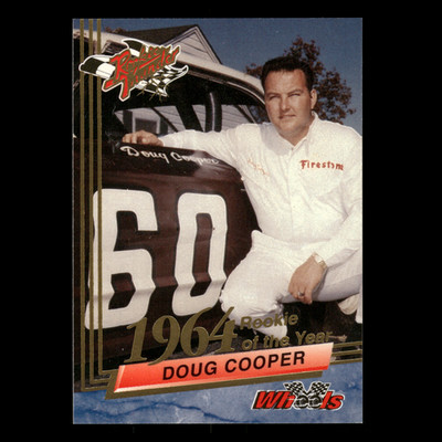 Doug Cooper Rookie #7 1993 Wheels Rookie Thunder ROY 1964 Racing Card