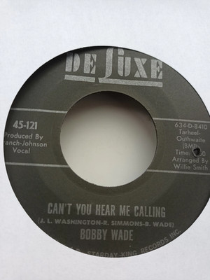 Bobby Wade - Can't You Hear Me Calling / Four Walls And One Window, 7'', (Vinyl)