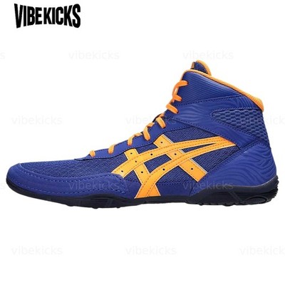 Asics Matflex 7 'Dark Cobalt Orange Pop' 1081A051-400 Men New