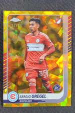 2025 Topps Chrome MLS Sergio Oregel Gold Sapphire RC /50 #81