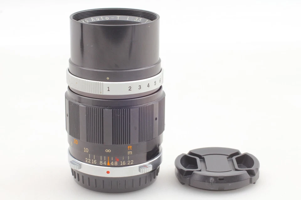 [ Top MINT ] Olympus E.Zuiko Auto-T 100mm f/3.5 Lens for Pen F FT FV from JAPAN - Image 3 of 4