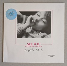 Depeche Mode See You Maxi 12" Red Marbled Vinyl INT 126.802 NM
