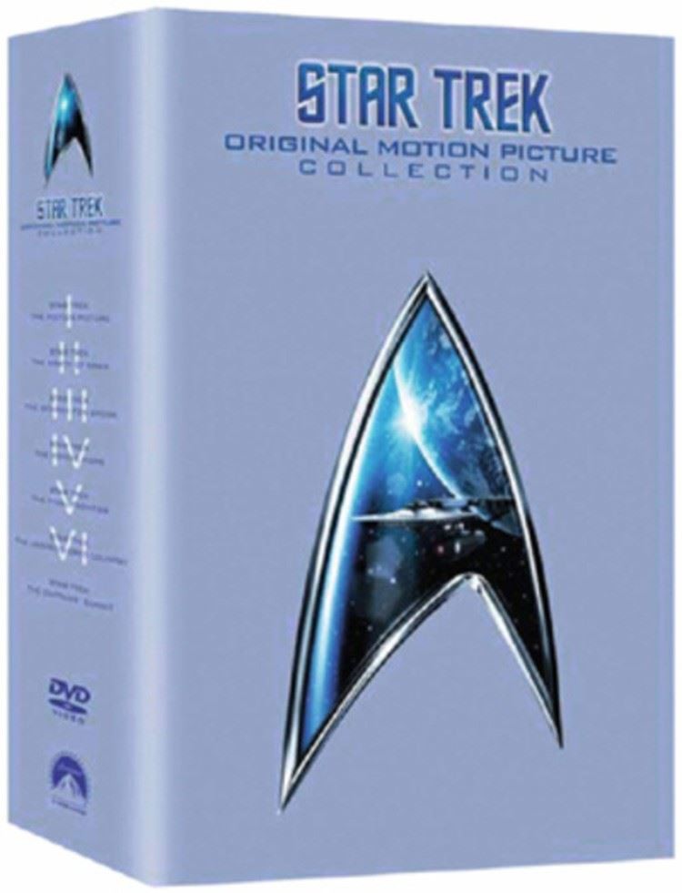 Star Trek: The Movies 1-6 [12] DVD Box Set