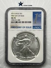 2015 Silver Eagle NGC MS70 First Day of Issue