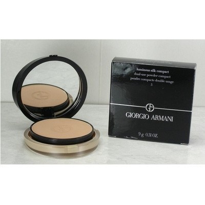 Giorgio Armani Luminous Silk Dual-Use Powder Compact Pressed .31 oz / 9 g NIB