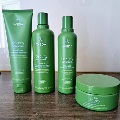 Aveda Be Curly Reihe! 4 Artikel: Shampoo, Co-wash,Conditioner & Maske. Neu & ovp