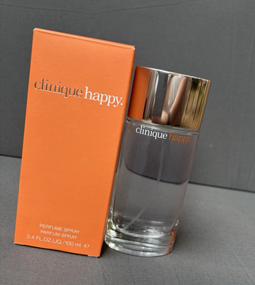 Clinique Happy Perfume Spray, Spray Formulation, 3.4 fl oz Regular Size