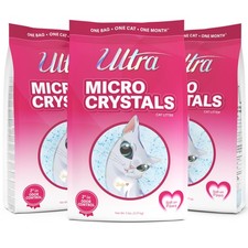 Micro Crystals Premium Cat Litter - 99.9 Dust Free, Soft on Paws, Fragrance ...