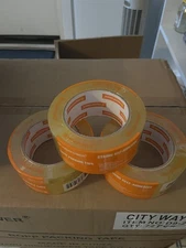 3 Roll high power Shipping Packaging Box Packing Sealing Tape 2 mil 48x100 