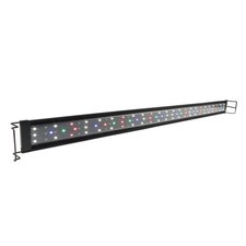 Ultra-Slim Full Spectrum LED Aquarium Light with Adjustable Brackets.1750LM 4...