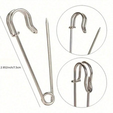 20/10pcs Safety Pins Extra Large Fastener Kilts Blankets Crafts Skirts DIY Craft