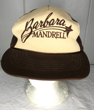 Vintage Country Music Star Snapback Trucker Hat Barbara Mandrell Band Tour Merch