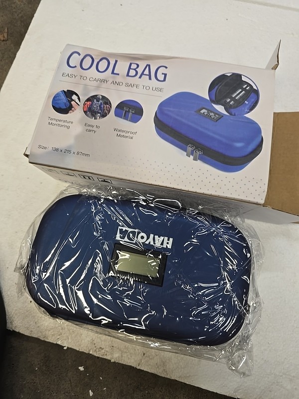 Insulin Vial Carrying Cooler Case Portable Diabetic Organizer with Ice Brick US
