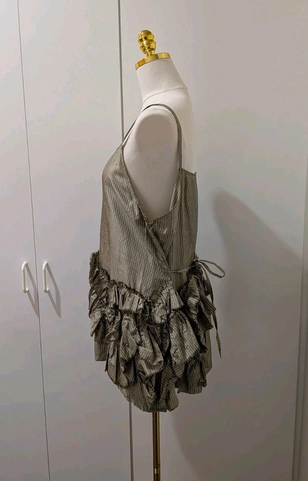 Camiseta de seda Krista Larson Underpinning tafetá - Imagem 4 de 4