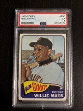 1965 Topps Willie Mays #250 PSA 5