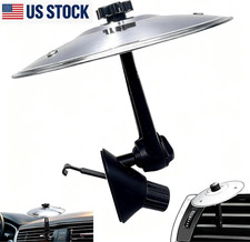Car Cymbal Air Vent Crash Resistant Mini Drum,Dashboard Mounted Universal Cymbal