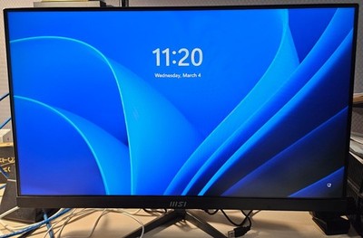 MSI All-In-One Modern AM241 11M-206US Black Desktop 24'' AIO Windows 11 Pro