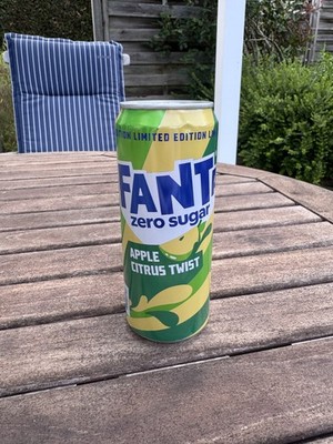 Fanta Apple Citrus Twist Belgien Dose Voll