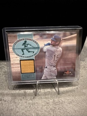2002 Fleer Tradition Shawn Green Bat Relic