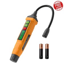 TopTes PT210S Gas Leak Detector, Orange, with 4-inch Probe %LEL