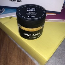 LUSH Sticky Dates Lip Treatment Scrub Exfoliator - Limited Edition - Brand New! 