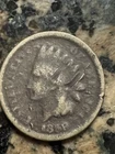 1859 Indian Head Cent First Year of Issue, 1 Year Type Coin, 99c shipping