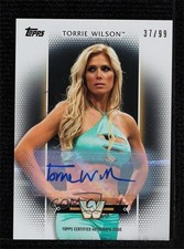 2017 Topps WWE Women's Division Roster Cards 37/99 Torrie Wilson #R-50 Auto 0c3