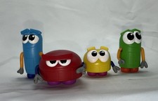 Lot of 4 Fisher-Price Story Bots Storybots Robot Figures