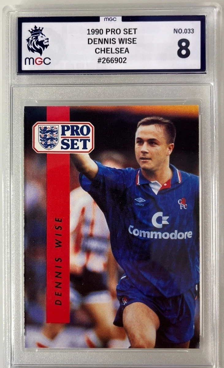 Carte Photo Signée Dennis Wise A4 | Chelsea, Wimbledon, Certificat D'authenticité