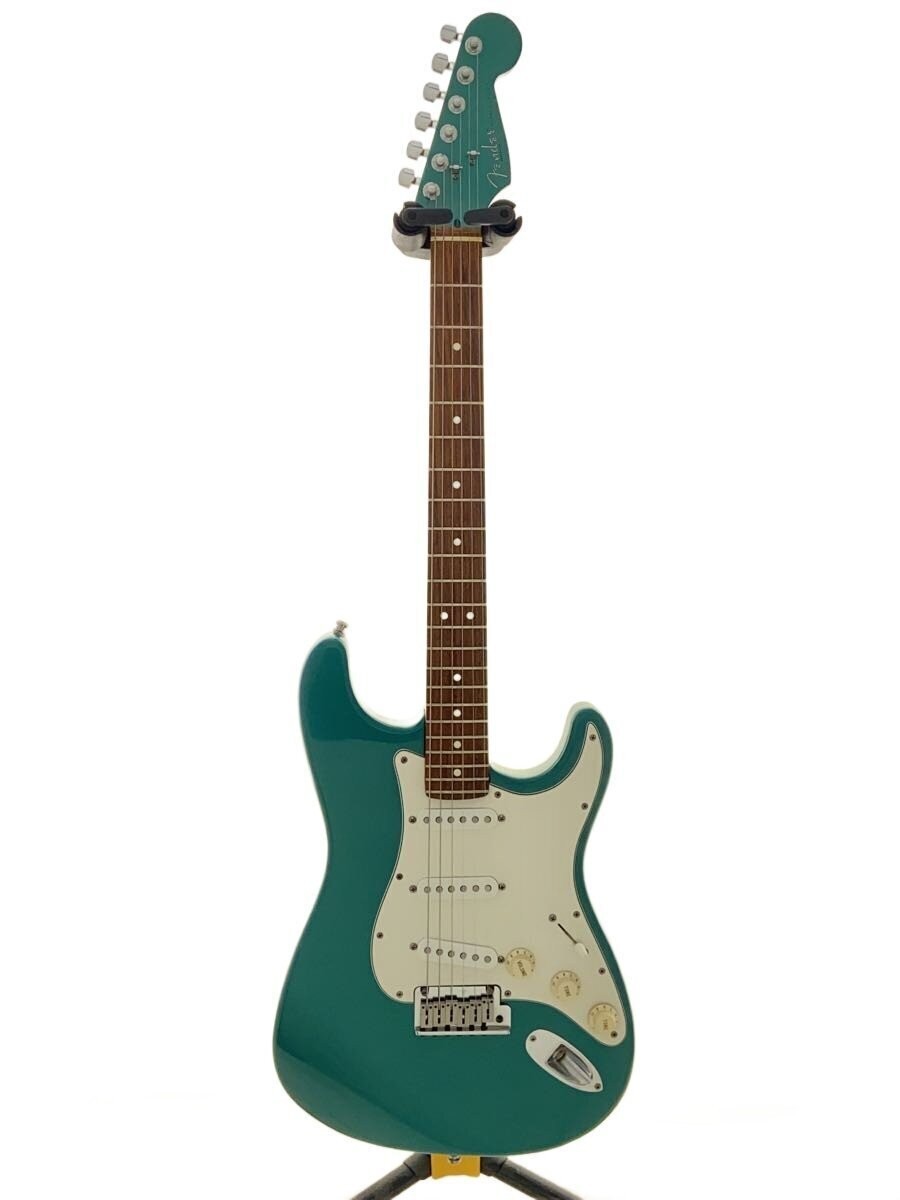Fender American Standard Stratocaster/O Turquoise/1995 Electric Guitar-01