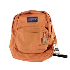 JanSport SuperBreak Plus Sego Canyon Orange Laptop Backpack NWT