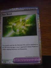 Sun Seed 027/034 Trading Card Game Classic Holo