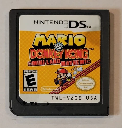 2010 Mario vs. Donkey Kong Mini-Land Mayhem Nintendo DS Game Cartridge Only