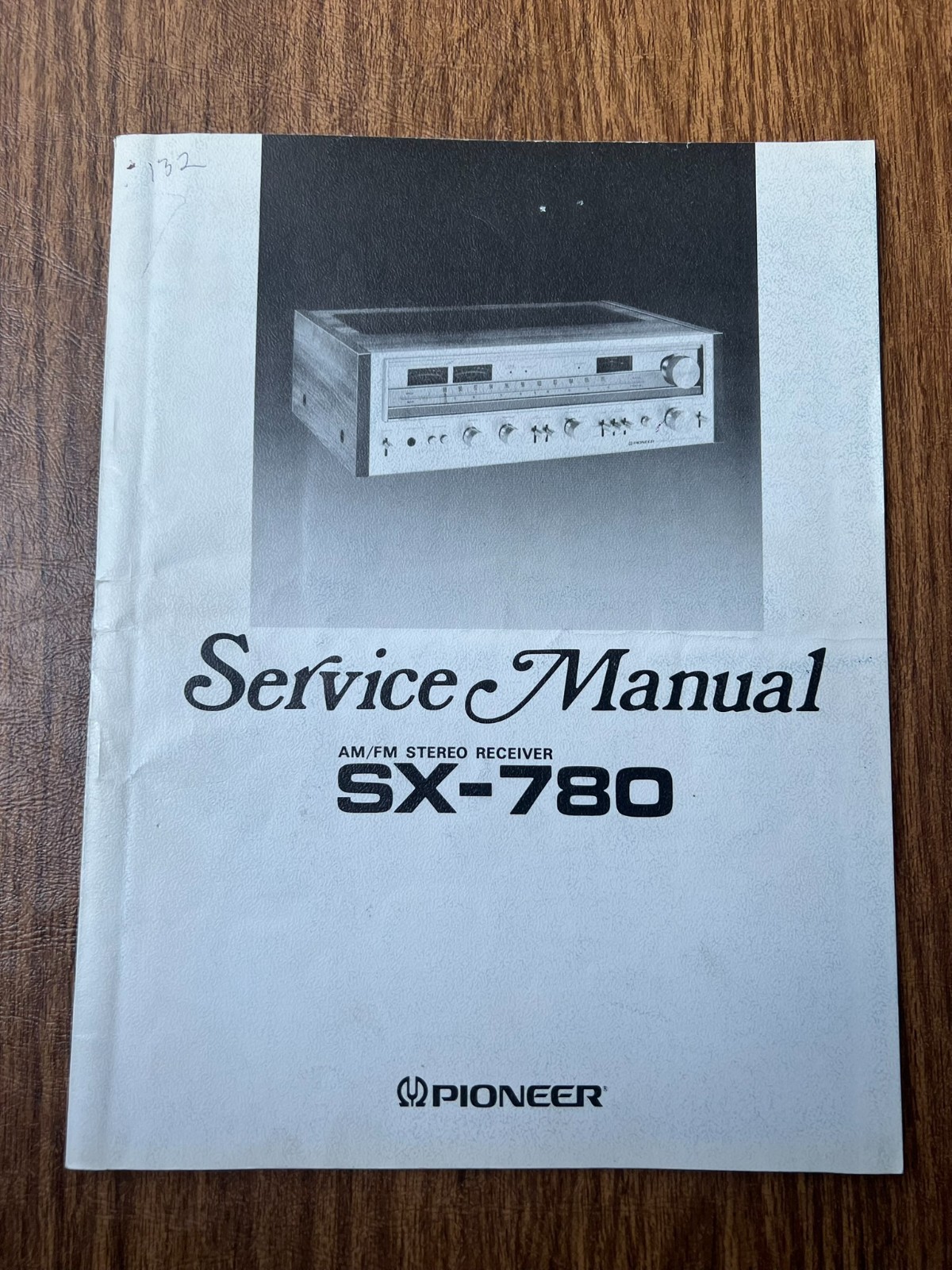 Original PIONEER SX-780 RECEIVER Service Manual / Schematic