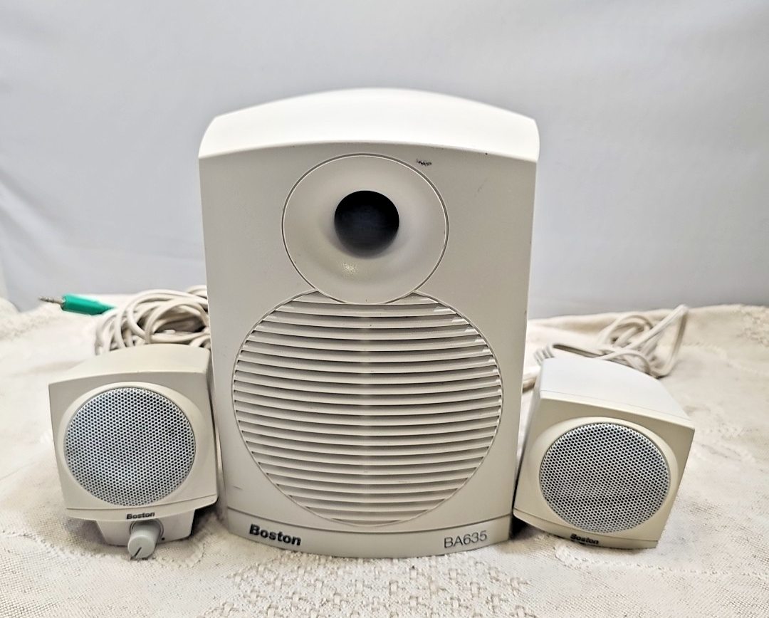 Boston Acoustics BA635 Computer Speakers Subwoofer System Tested