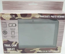 Essential Hunting Gear 7" 2K HD Touchscreen Trail Cam Tablet WiFi Waterproof NEW