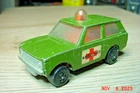 Matchbox 20 Police Patrol Ambulance Green Lesney England 1/64 j1227