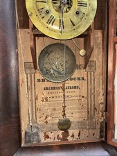 Chancy Jerome 1841 Ogee Brass Dial