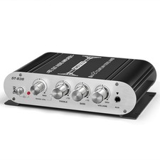 2.1 Channel HiFi Stereo Subwoofer Amplifier, 80W Mini Digital Audio Power Amp, R