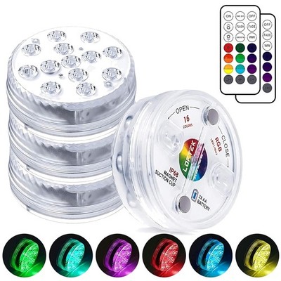 RF Remote Controlled Submersible Lights - 200ft Range
