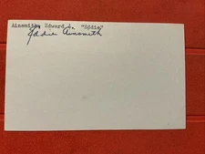 Eddie Ainsmith🔥🔥MLB: 1910 Washington Senators 🔥🔥Autograph🔥🔥