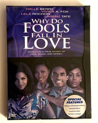 Why Do Fools Fall In Love DVD 1998 Music Biography Halle Berry Frankie Lymon NEW