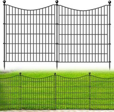 5-Panel No-Dig Outdoor Dog Fence, Suitable for Yards