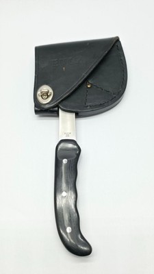 Buck 106 Hatchet Hunter Axe Black Original Leather Sheath Made in USA