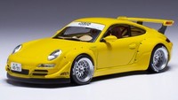 Rwb Porsche 997 Yellow 1:43 Modell Ixo Model