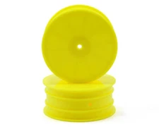 Yokomo 12mm Hex 1/10 4WD Front Buggy Wheels (Yellow) (2) (YZ-4/B-MAX4) YOKB4-821